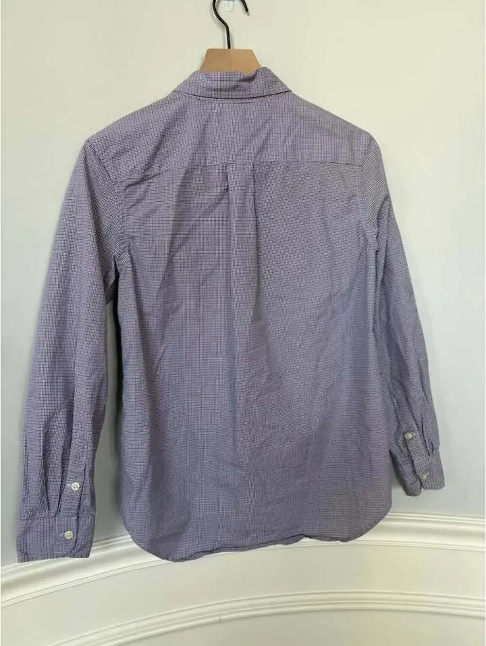 Ralph Lauren Polo Boys Gingham Button Down Shirt Size L (14-16)